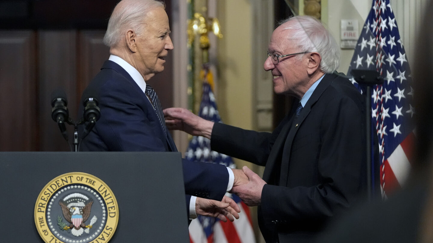 Joe Biden and Bernie Sanders unite to advocate for reduced healthcare expenses