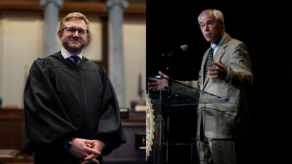 Former Democratic U.S. Rep. John Barrow is running against incumbent Justice Andrew Pinson in the Georgia Supreme Court race.