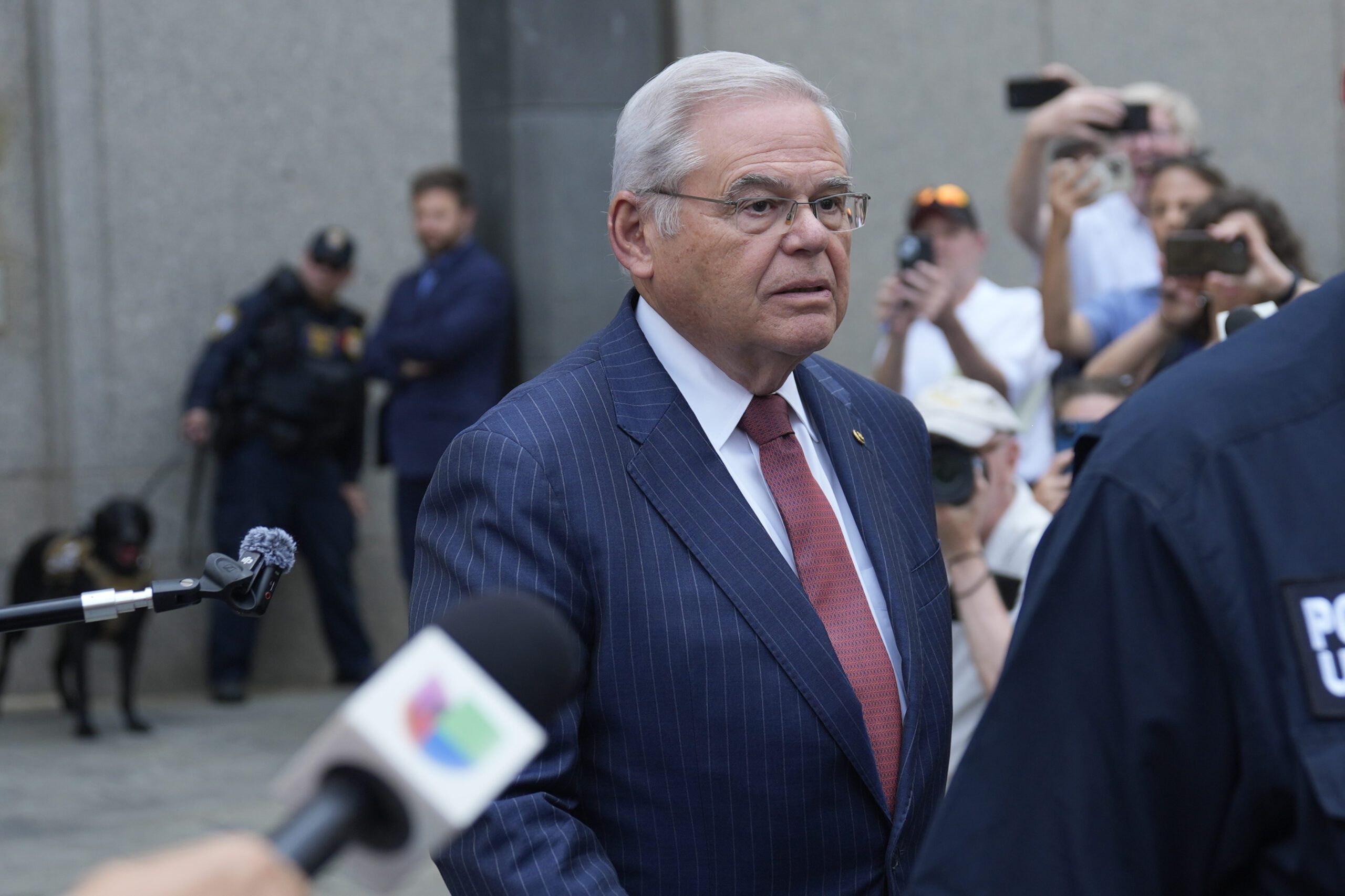 US Sen. Bob Menendez of New Jersey is resigning from office