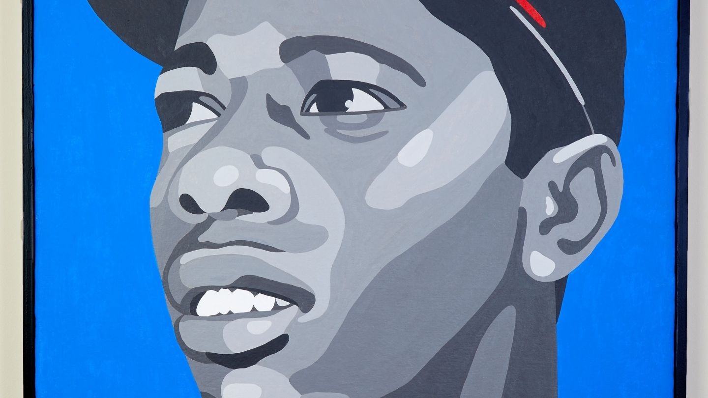 Hank Aaron painting