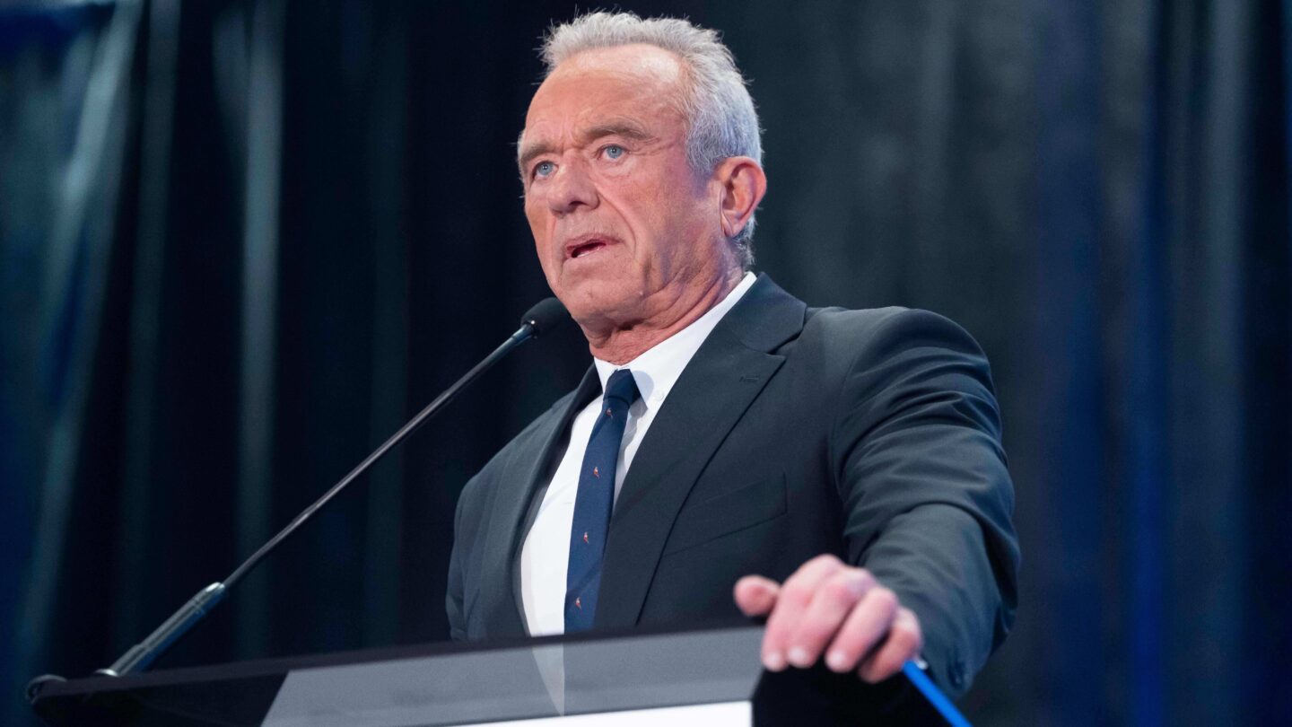 U.S. Secretary of Health and Human Services Robert F. Kennedy Jr. speaks during the Western Governors' Association meeting Thursday, Nov. 20, 2025, in Scottsdale, Ariz.
