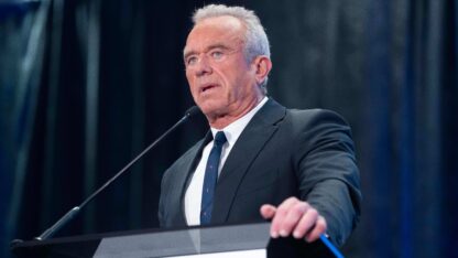 U.S. Secretary of Health and Human Services Robert F. Kennedy Jr. speaks during the Western Governors' Association meeting Thursday, Nov. 20, 2025, in Scottsdale, Ariz.