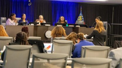 A photo of the DeKalb County Commissioners