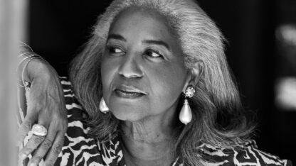 Meryanne Loum-Martin, founder of Jnane Tamsna boutique hotel in Marrakech, Morocco.