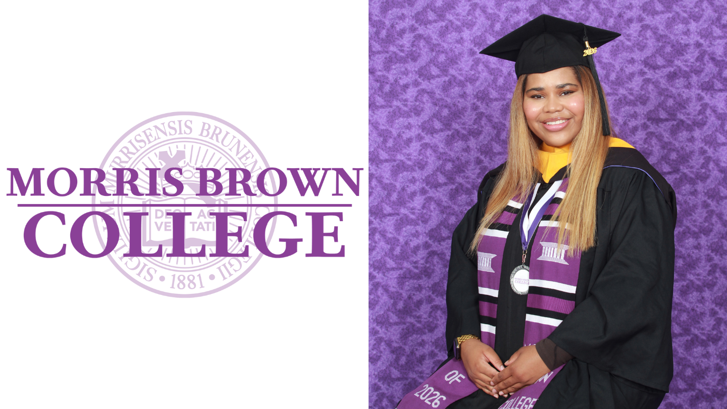  Morris Brown College valedictorian plans to make global impact with nonprofit 