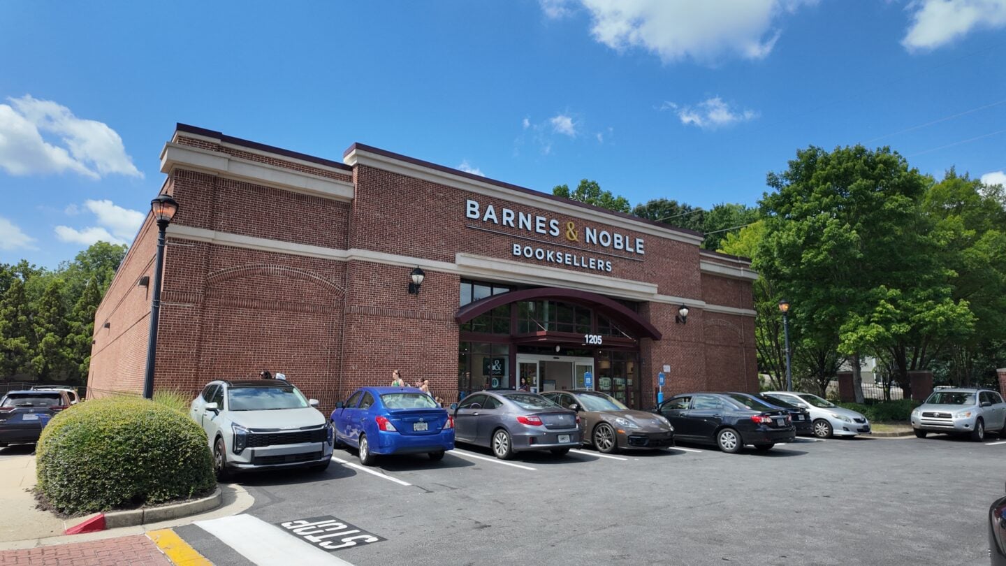 A new Barnes and Noble building.